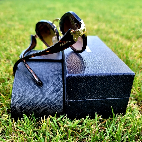 PRADA SPR09T Butterfly Style Havana - Picture 6 of 14